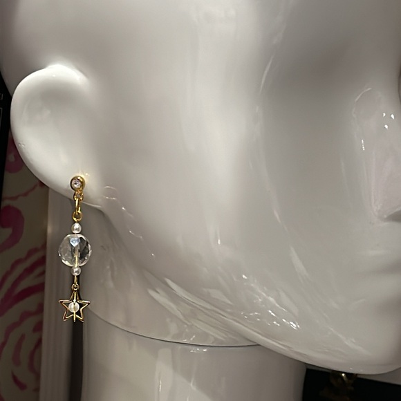Celestial Star Drop Earrings-Boutique - Picture 4 of 8